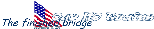 The finished bridge